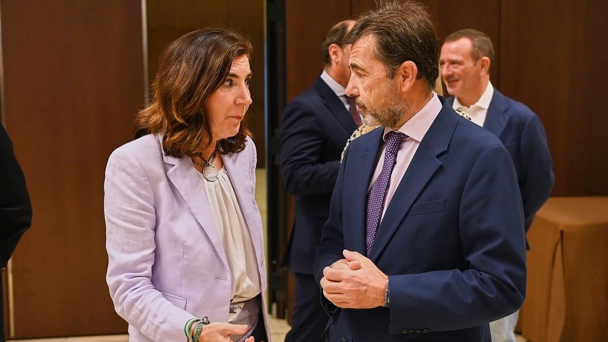 La consejera autonómica, a su llegada al acto | Salvador López Medina