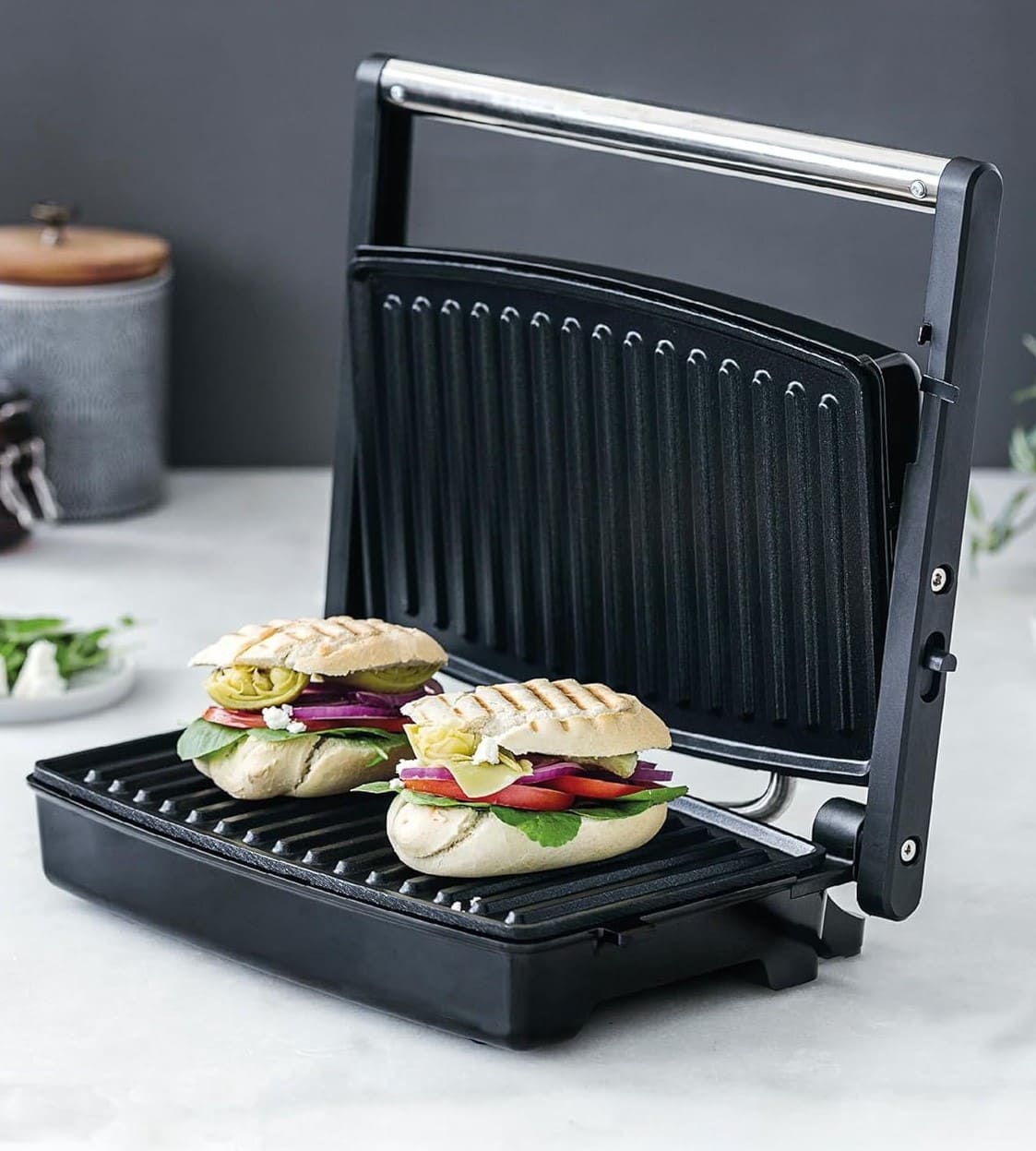 Mini grill abatible, Lacor