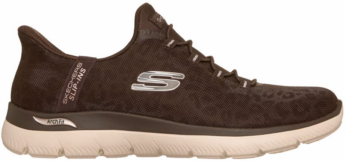 Zapatillas Skechers Slip-ins Arch Fit Summits - Luxe Leopard