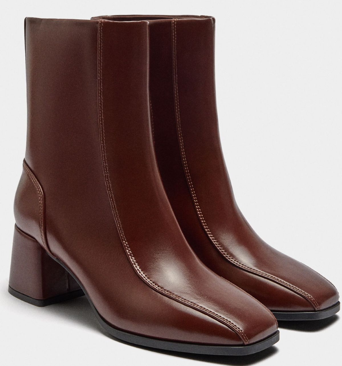 Botines de tacón ancho de Parfois