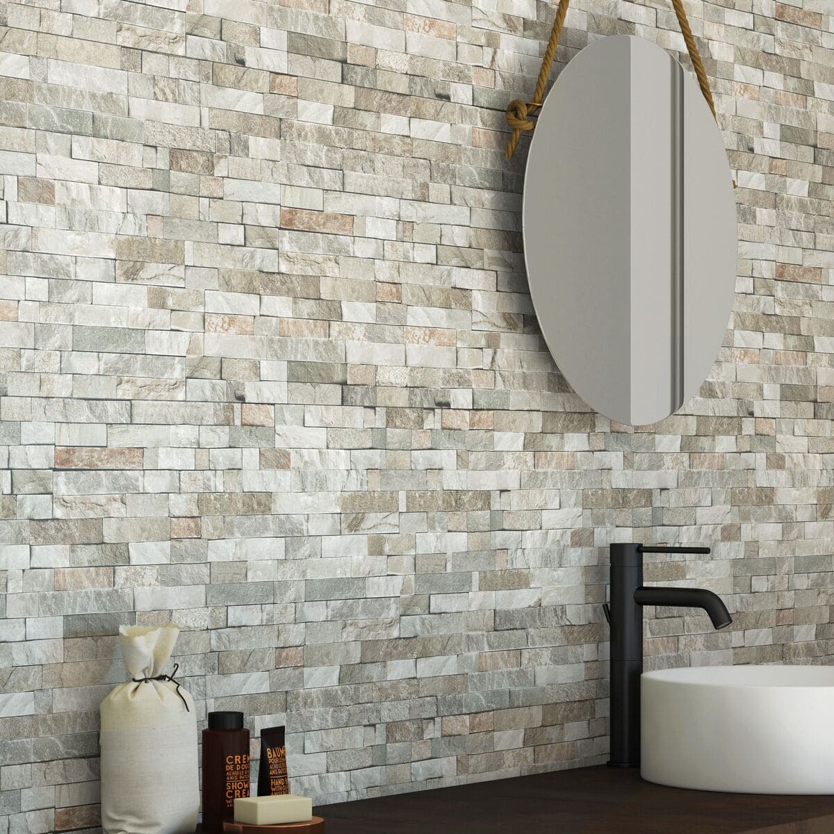 Revestimiento de pared decorativo efecto piedra de PVC ARTENS Ladrillo