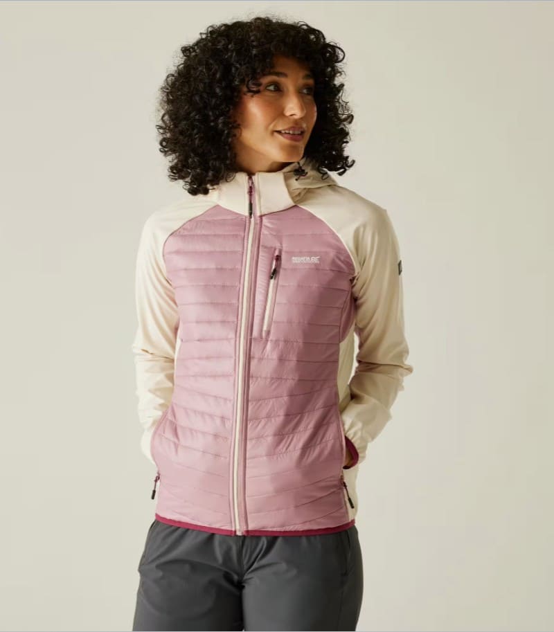 Chaqueta Acolchada senderismo mujer Pro Hybrid Regatta en Decathlon