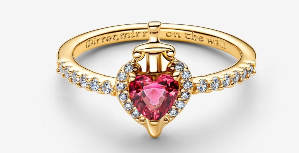 Anillo Reina Malvada Villanos de Disney de Pandora