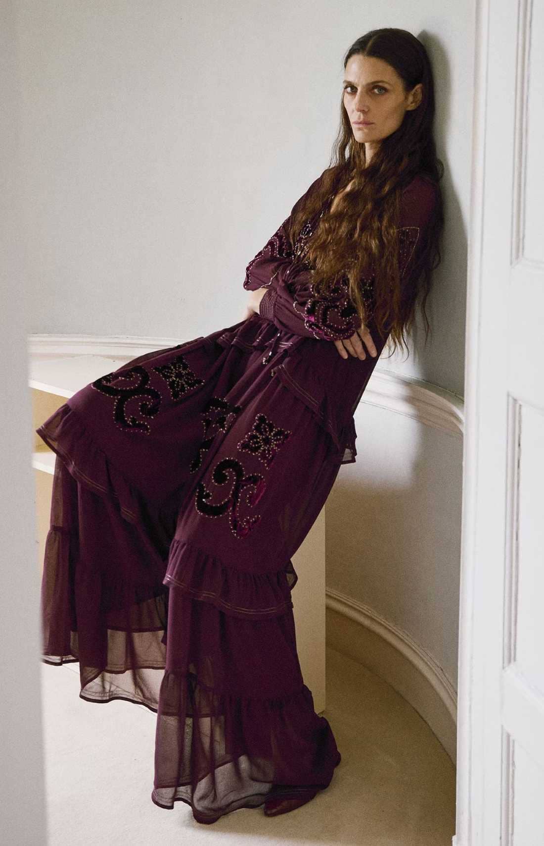 Sfera Vestido largo bordados en El Corte Inglés