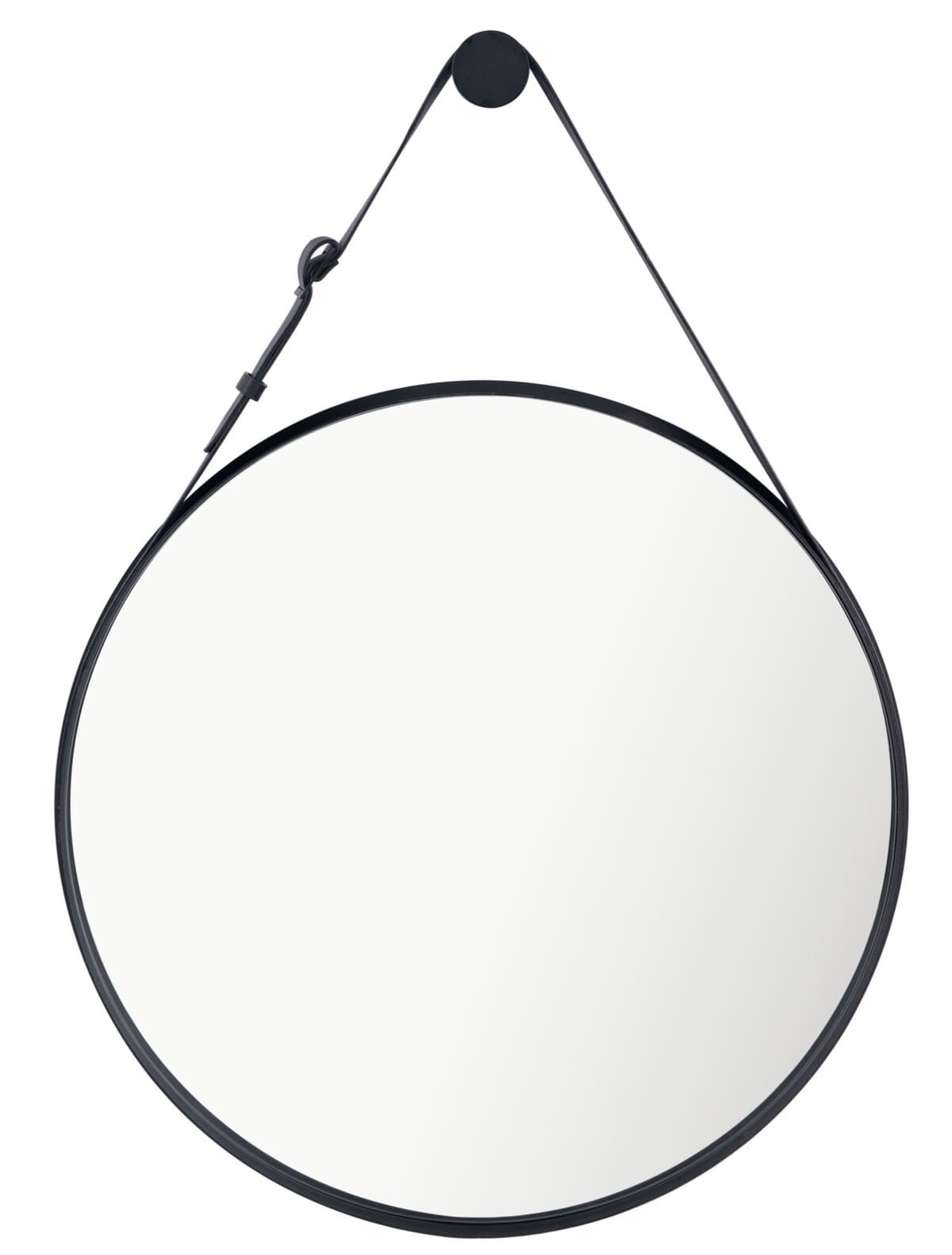 Espejo enmarcado de pared redondo Barbier, INSPIRE