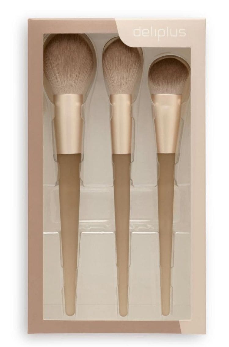 Kit nude de pinceles rostro Deliplus