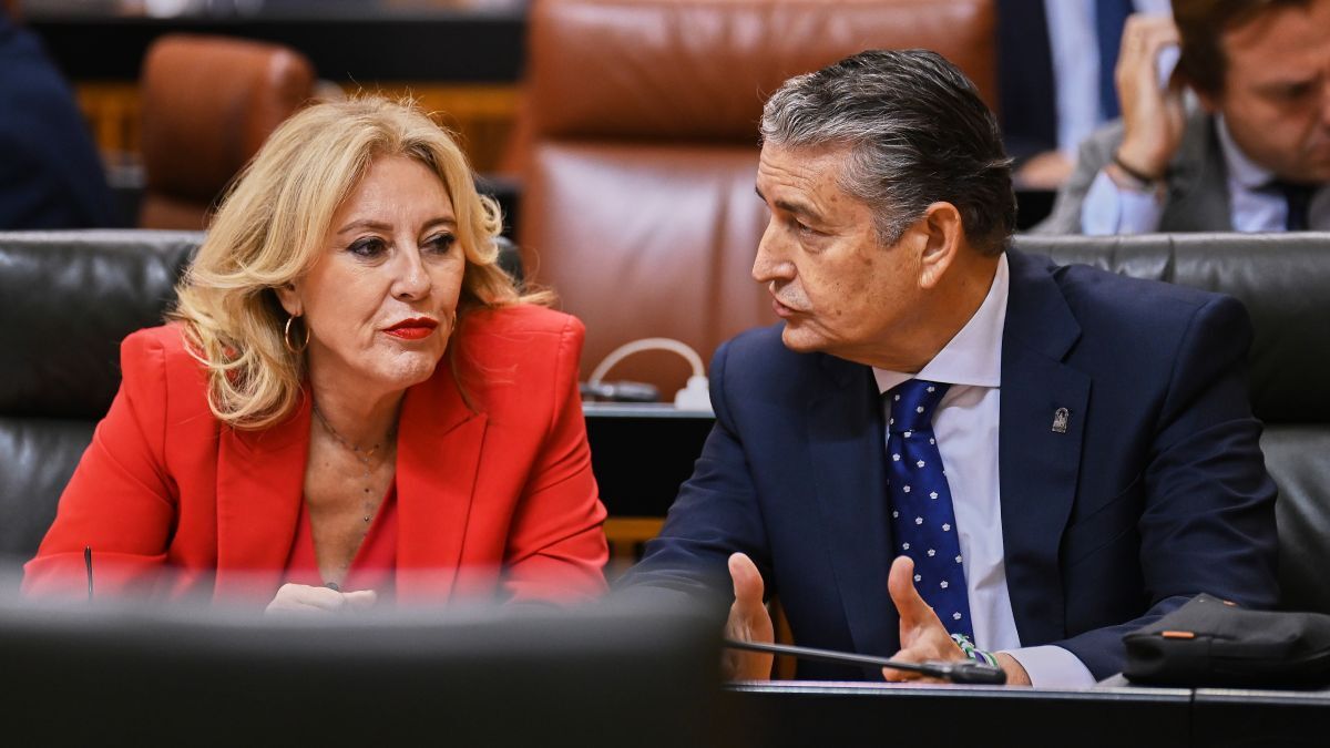 Carolina España y Antonio Sanz