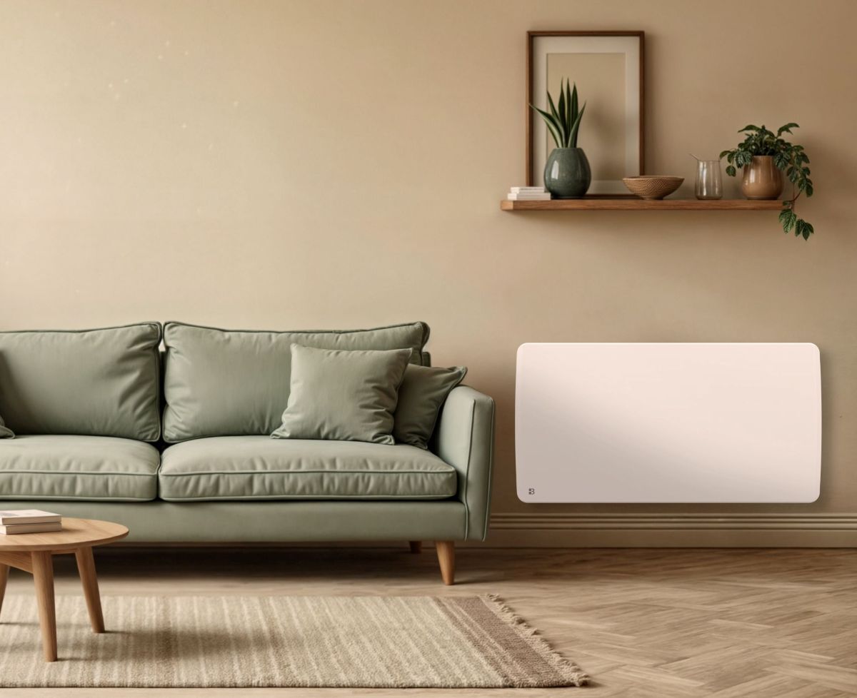 Radiador eléctrico fijo con cerámica Bestherm ARIA de Leroy Merlin