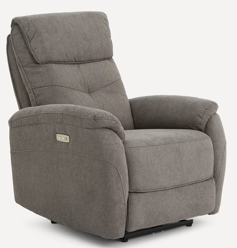 Sillón tapizado con relax eléctrico Draco de El Corte Inglés