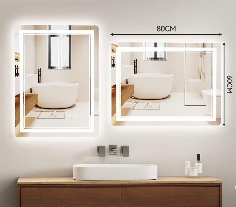 Espejo de baño LED RATTANTREE en Leroy Merlin