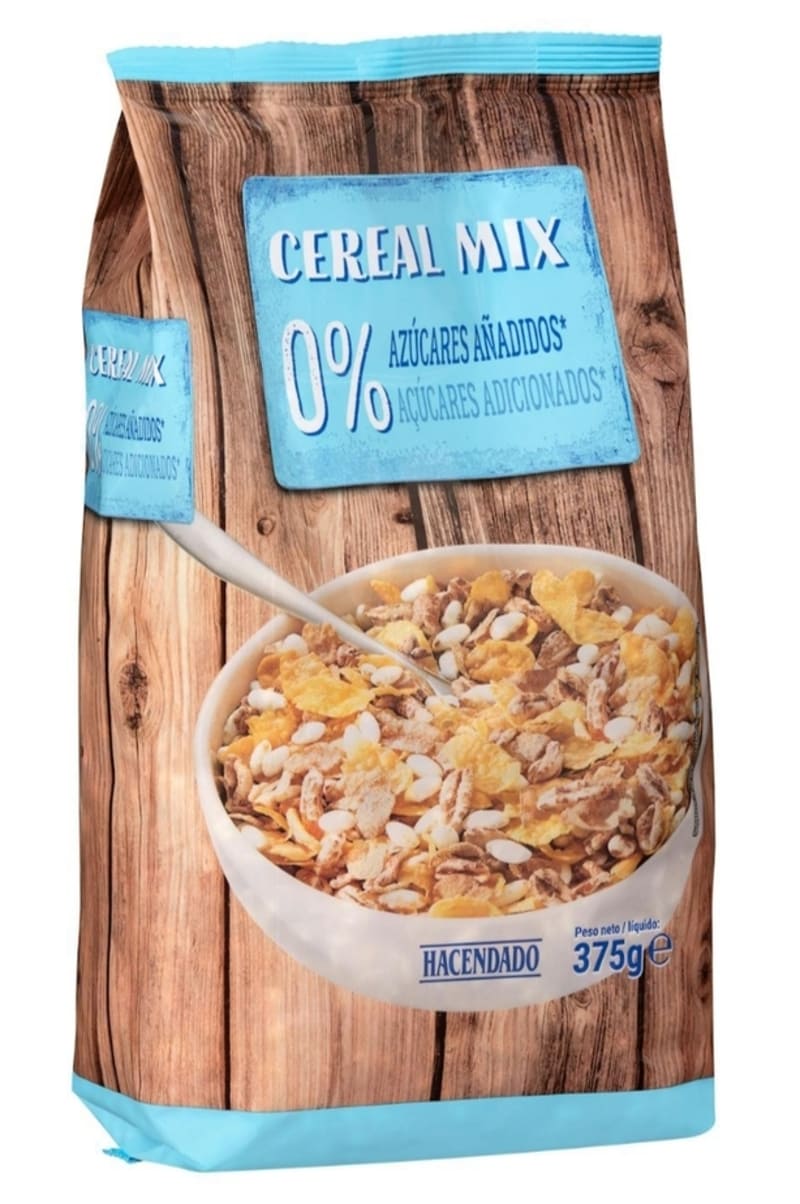 Cereal Mix Hacendado 0% azúcares añadidos