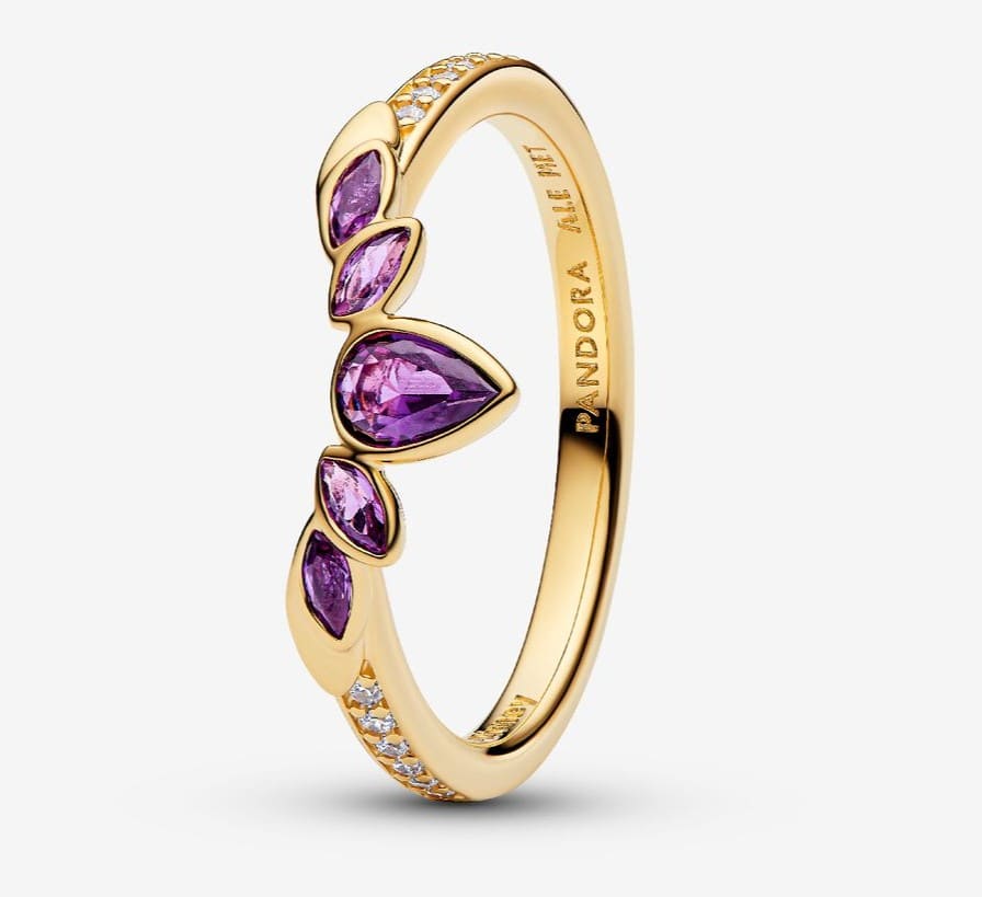 Anillo Tiara de la Reina Anna de Frozen de Disney de Pandora