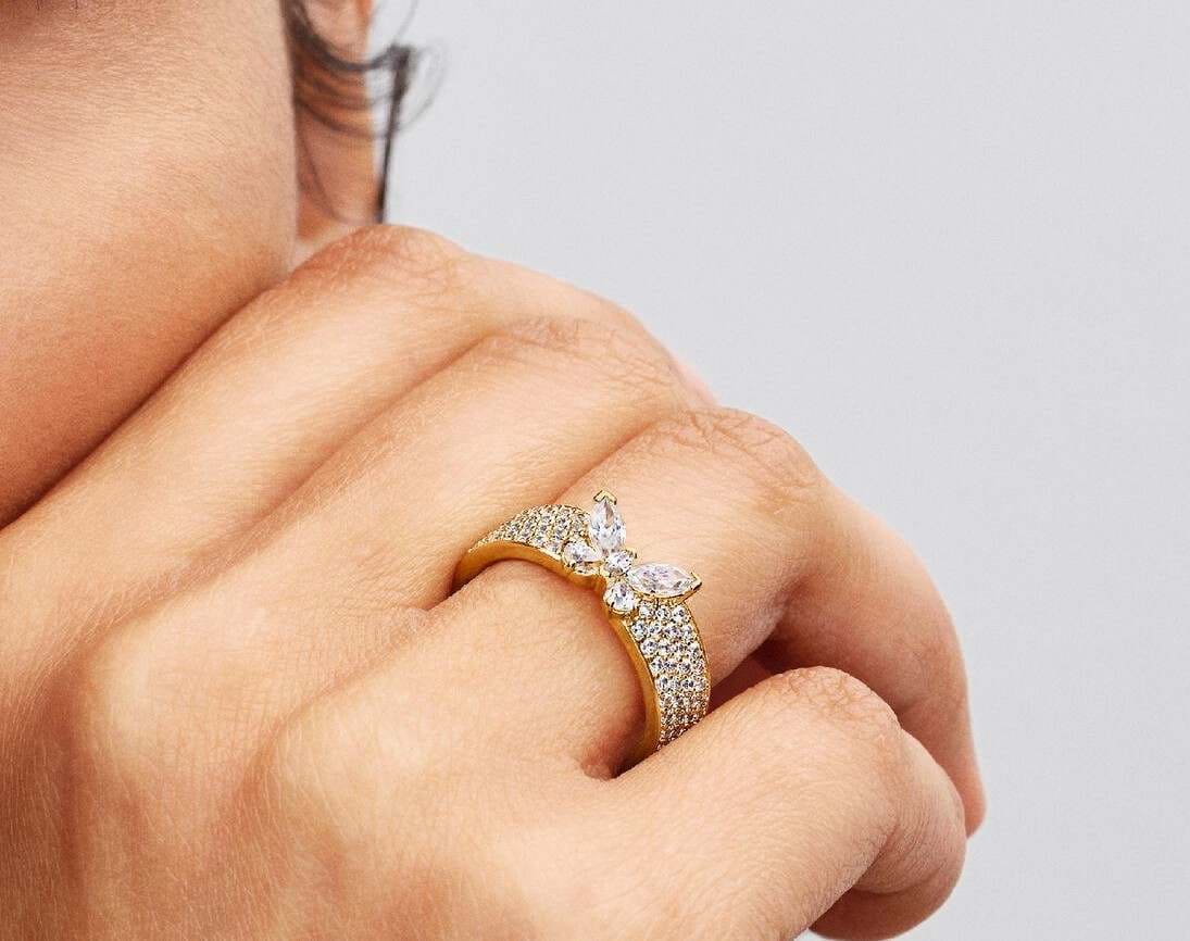 Anillo Mariposa Brillante de Pandora