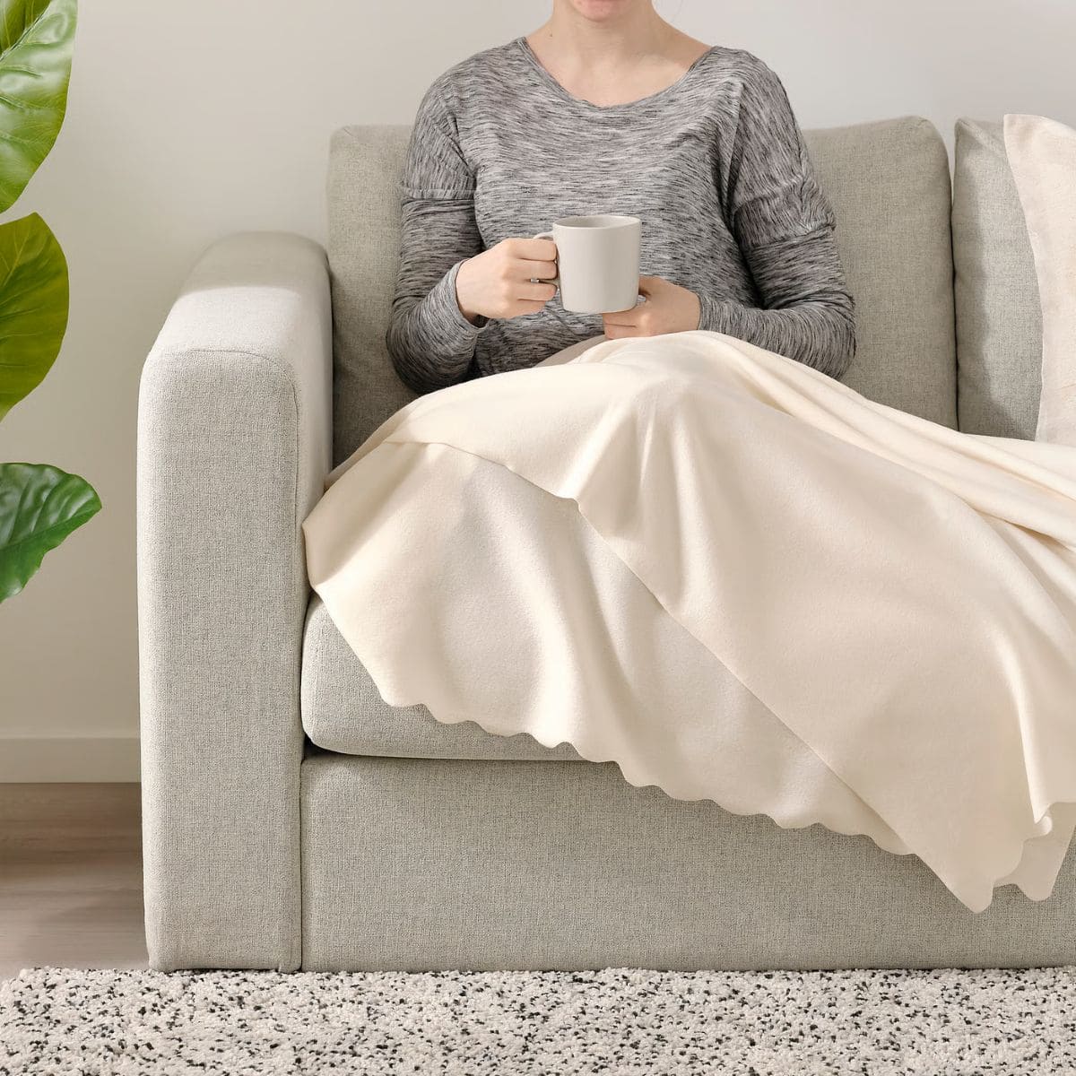 Manta de la serie THORGUN de Ikea