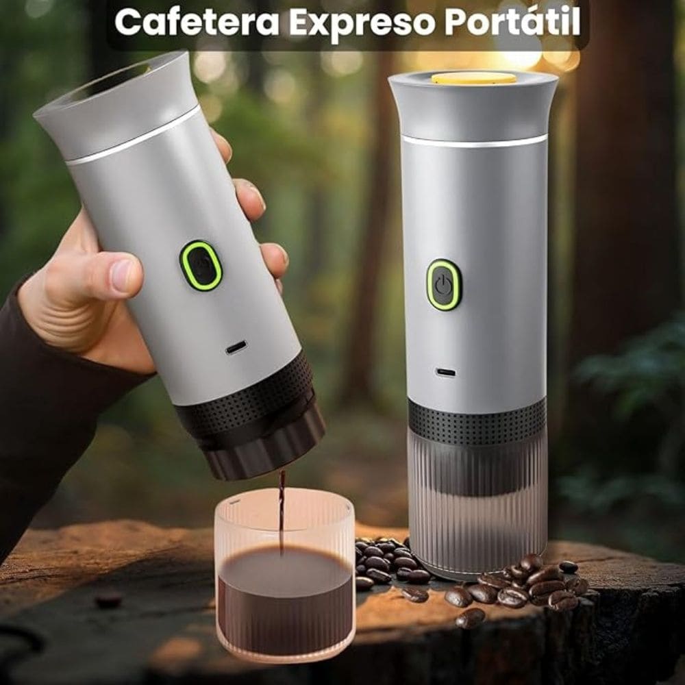 Cafetera Espresso Portátil máquina De Café Expreso 3 En 1 en Carrefour