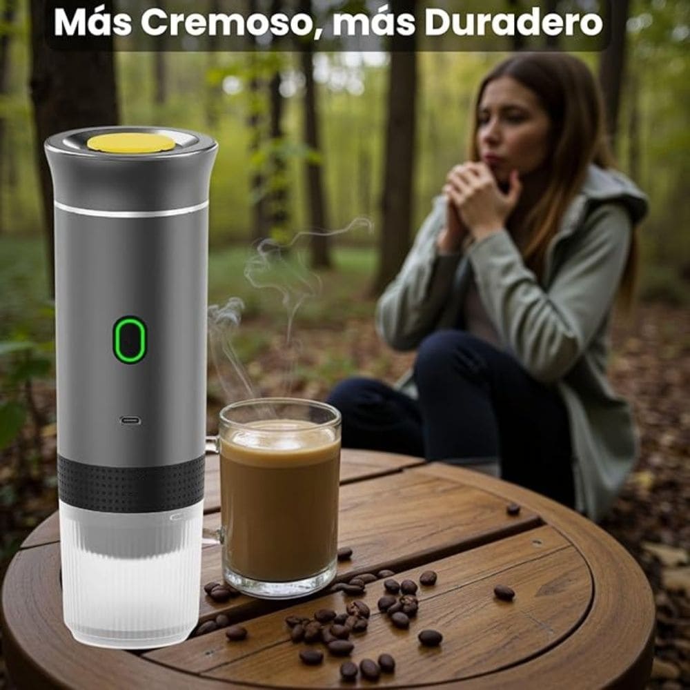 Cafetera Espresso Portátil máquina De Café Expreso 3 En 1 en Carrefour