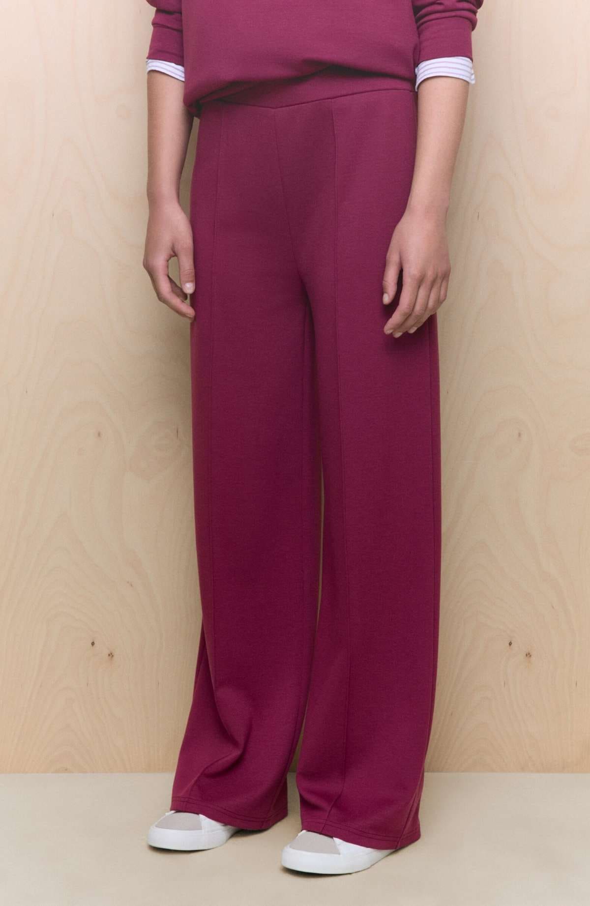 Easy Wear Pantalón de mujer ancho modal de El Corte Inglés