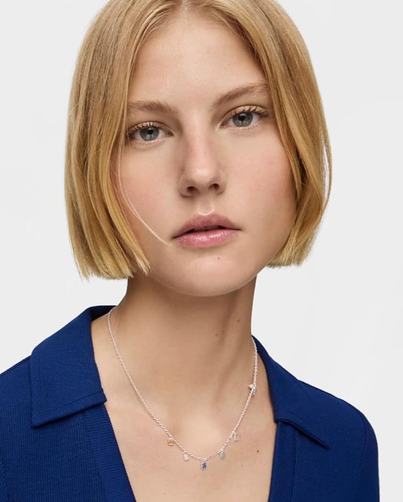 TOUS Collar de Plata de Primera Ley para Mujer con Colgantes de Osos de Amazon