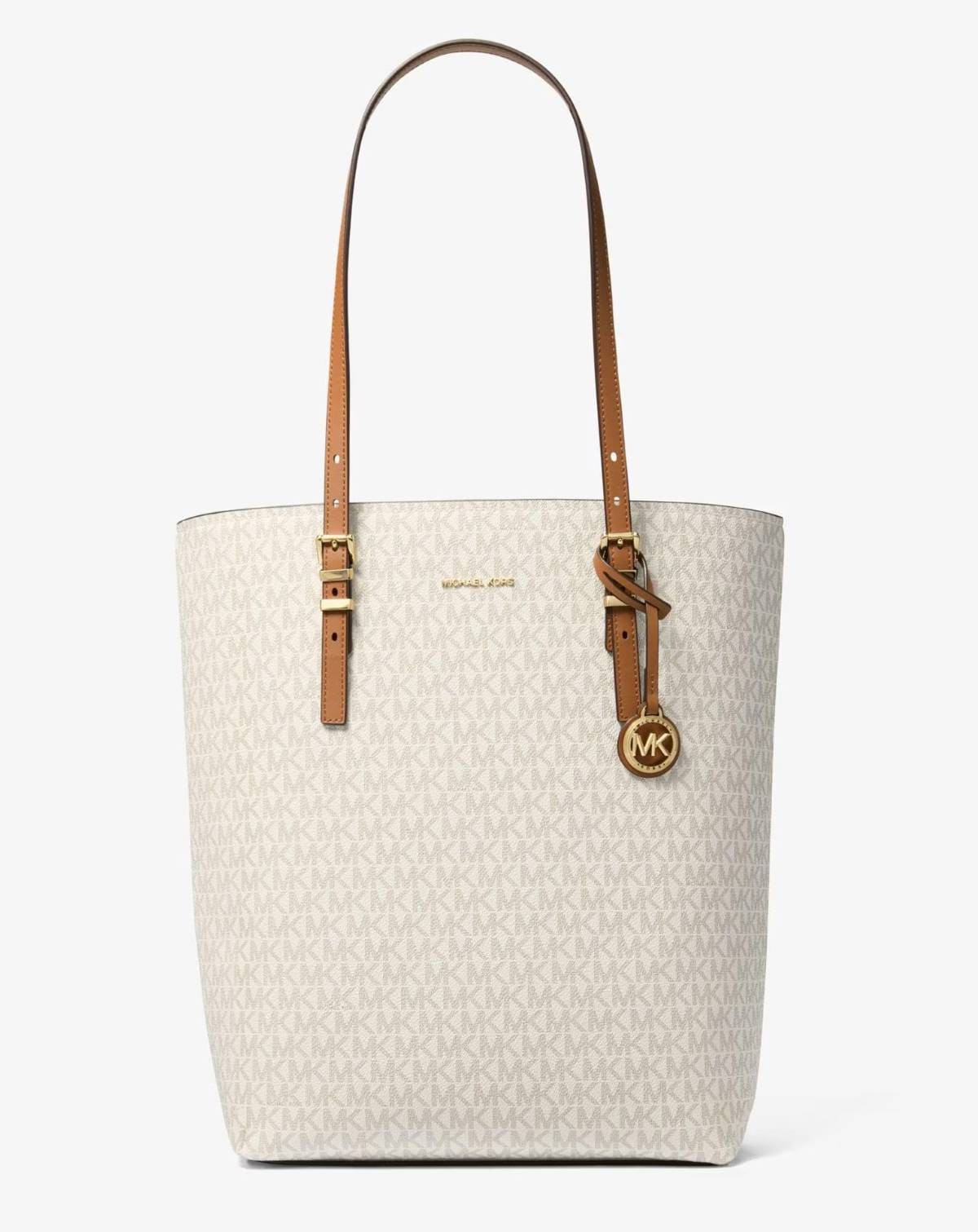 Michael Michael Kors Bolso de hombro tote Quinn con estampado de logotipos