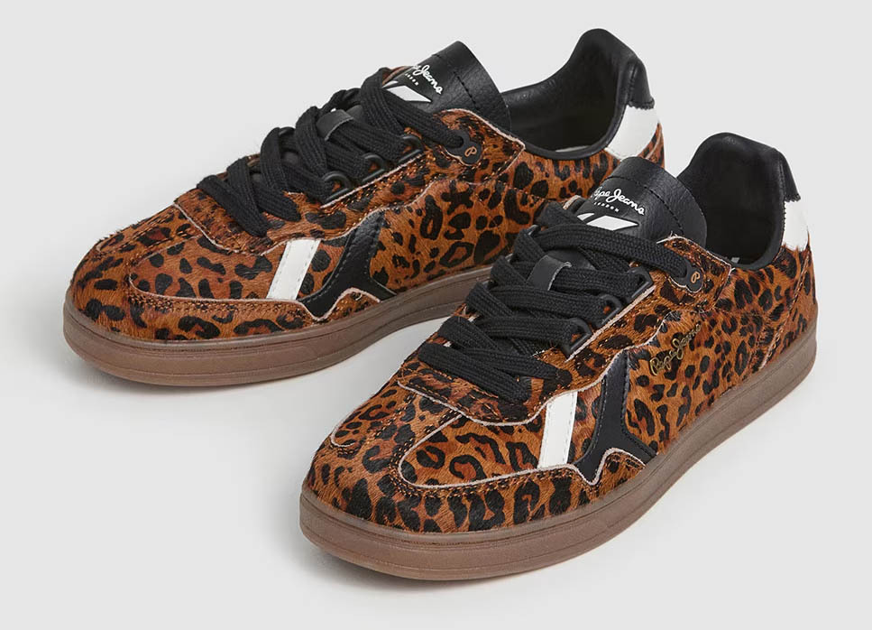 Zapatillas Ball Print de mujer en animal print