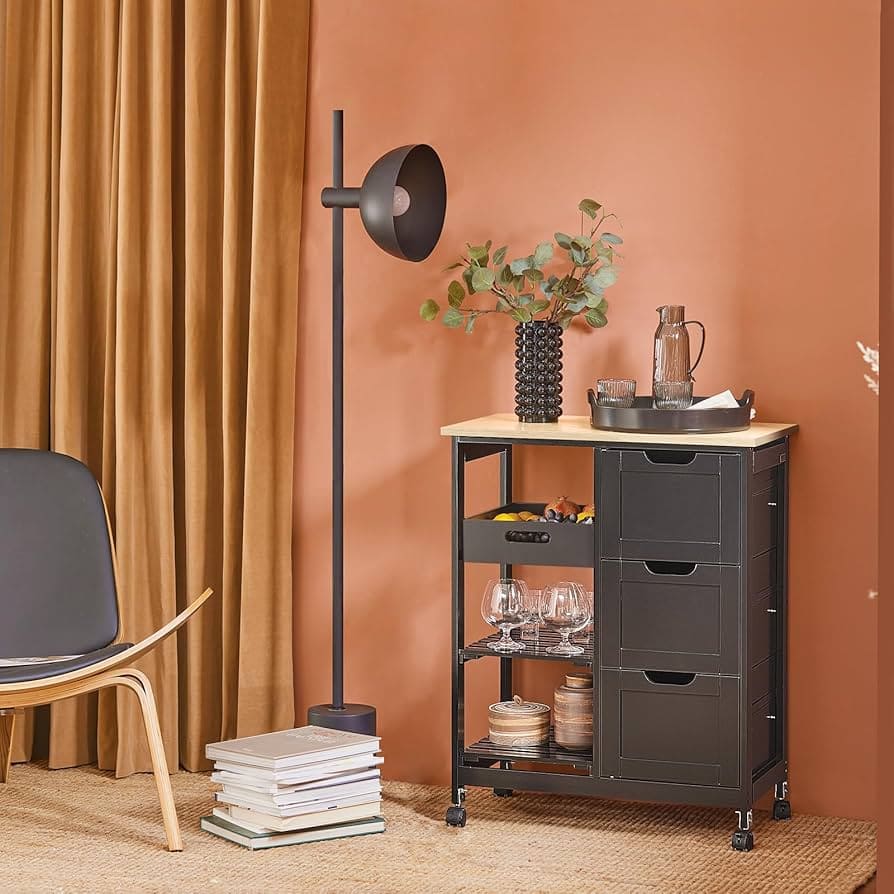 Carro De Almacenamiento Mueble Auxiliar