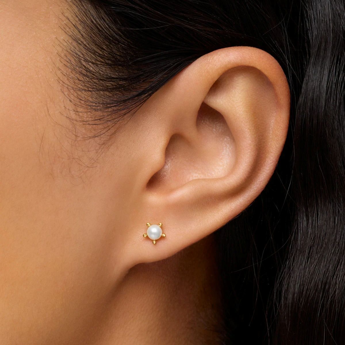 Pendientes de oro y perlas cultivadas TOUS Garden