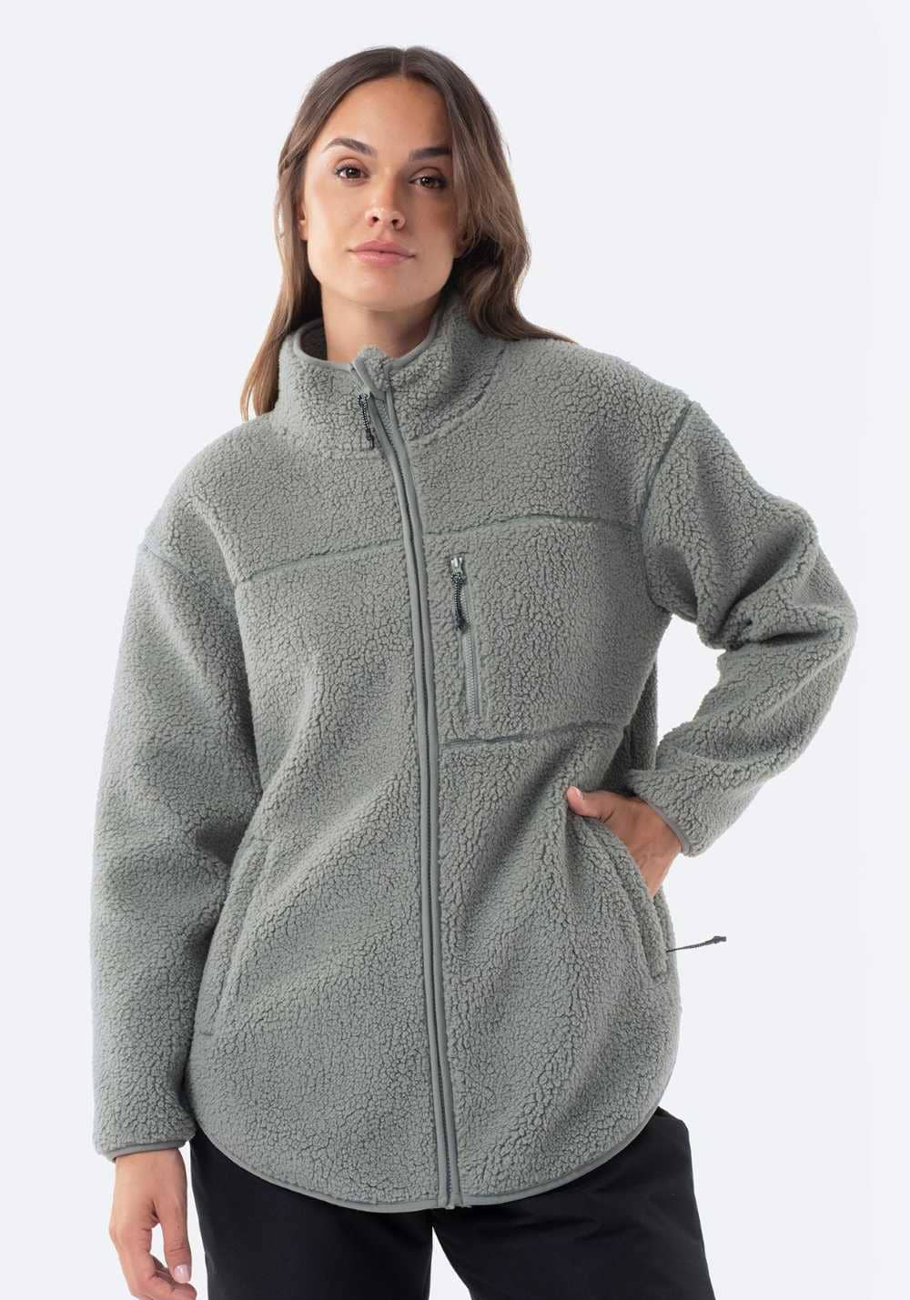 Chaqueta sherpa de deporte de Mujer TEX de Carrefour