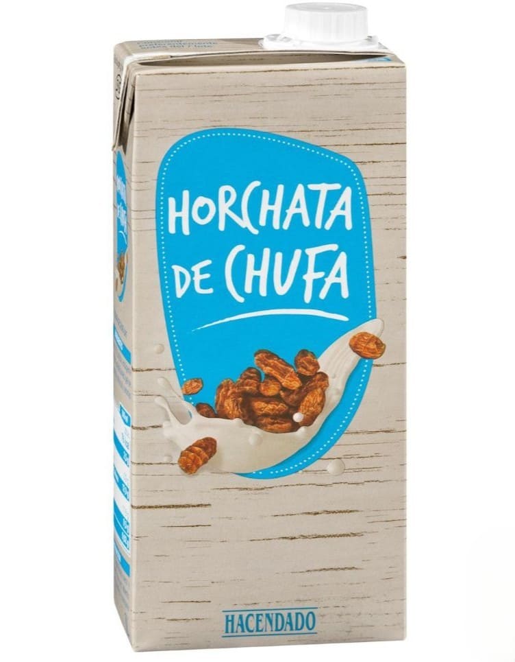 Horchata de chufa Hacendado