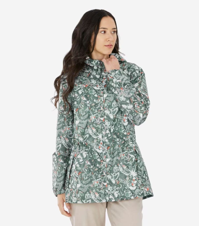 QUECHUA Chubasquero impermeable de montaña y trekking Mujer Quechua Raincut