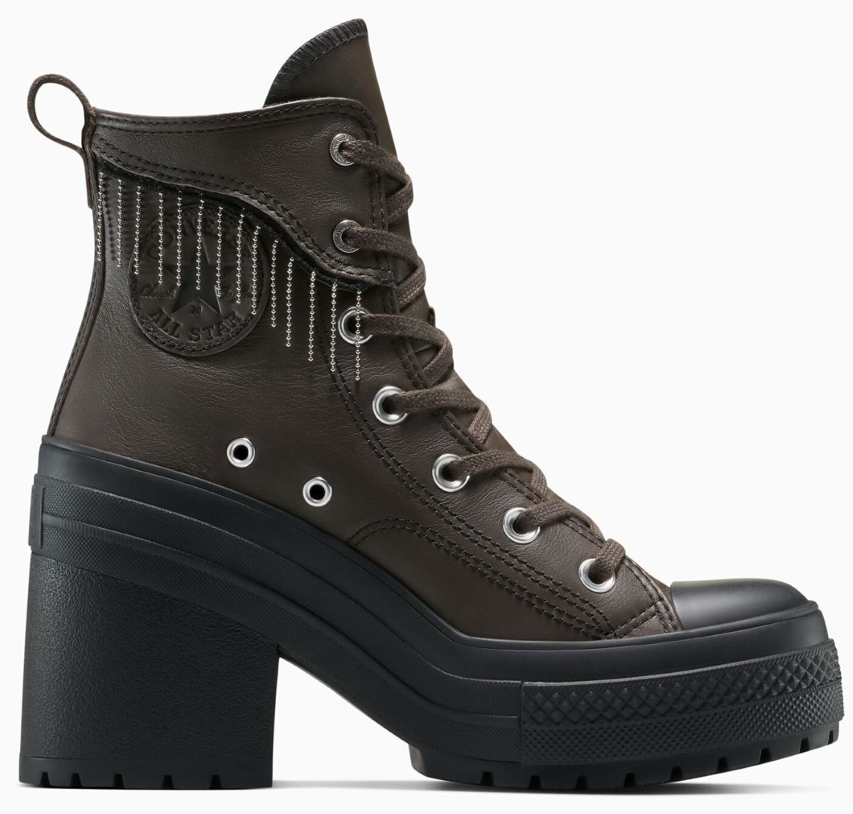 Zapatillas Converse Chuck 70 De Luxe Heel Platform Western Glam