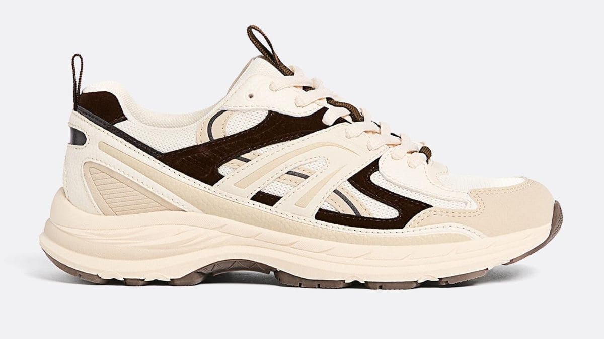 Zapatillas piezas contraste de Stradivarius