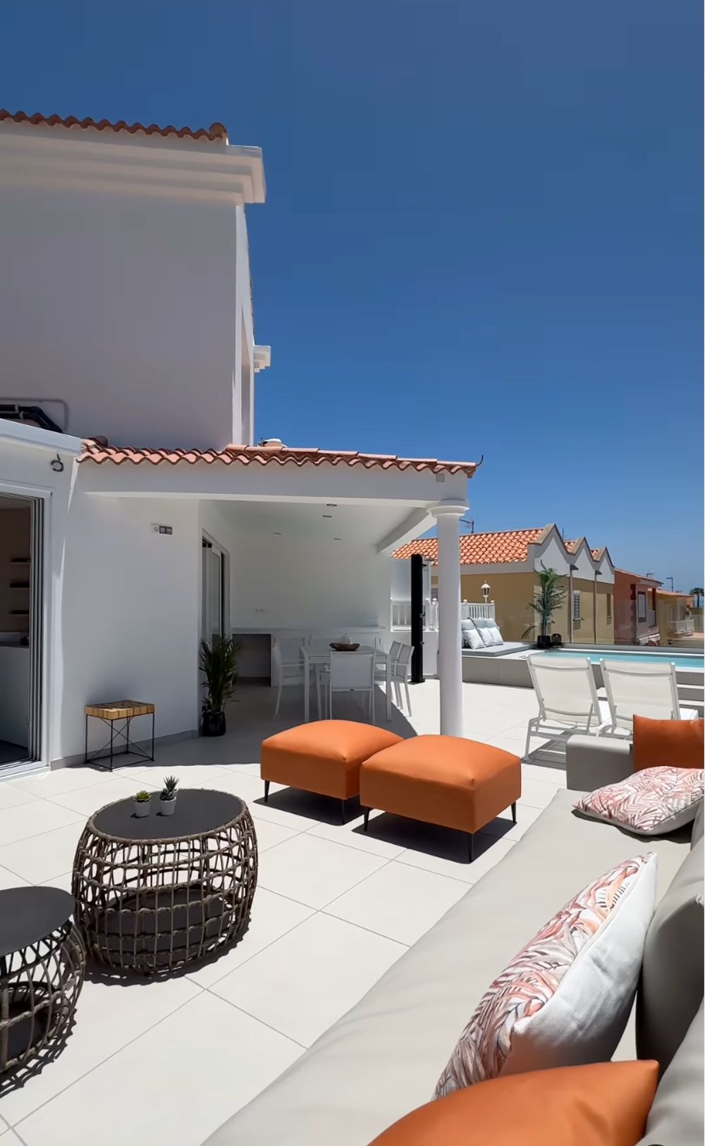 Zona chill out de Villa Panto