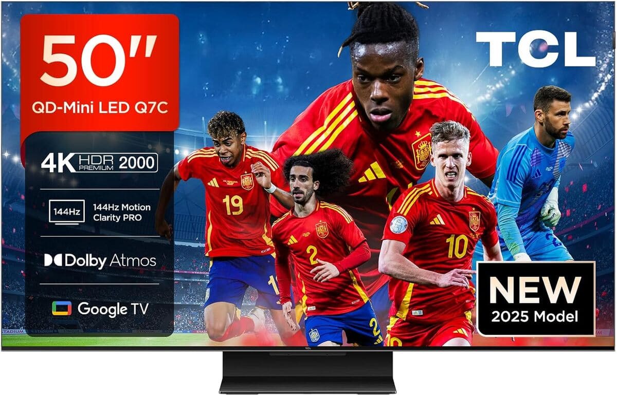 Smart TV TCL 50Q7C de 50´´ con Google TV
