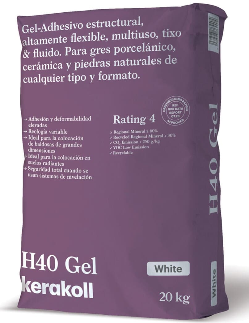 Mortero cola blanco KERAKOLL