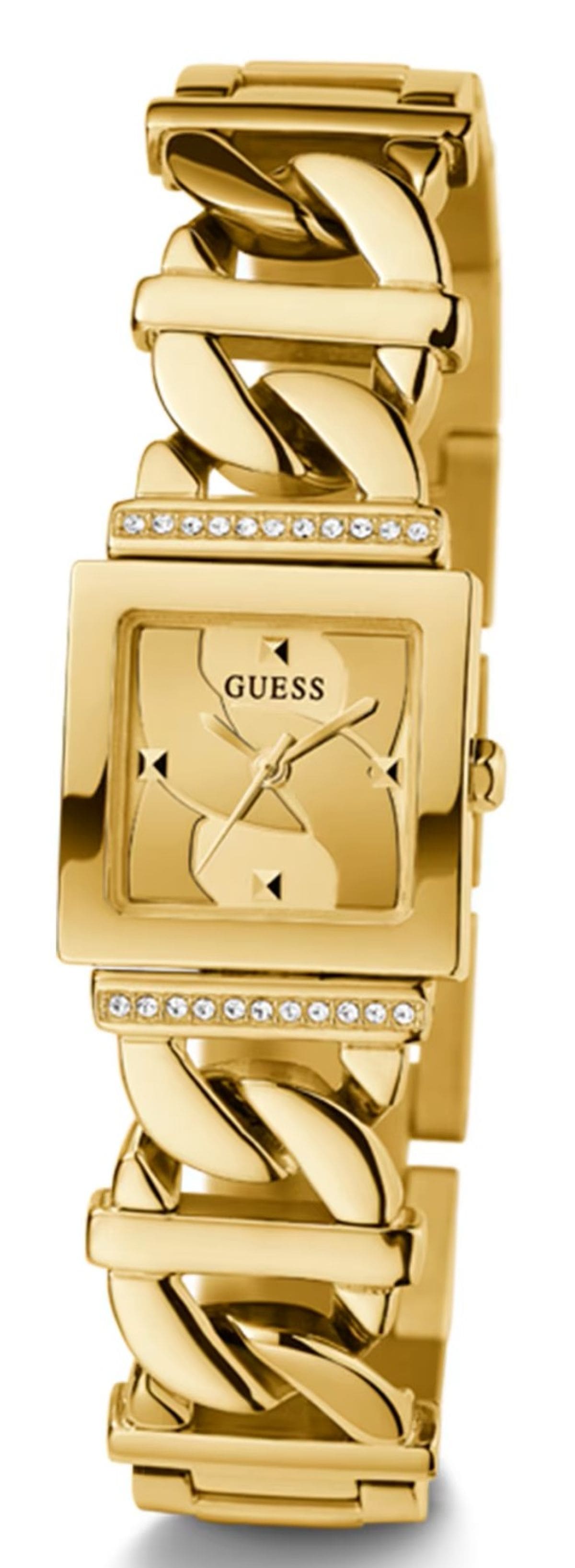 Reloj Runaway GW0603L2 de acero y correa dorada Guess de El Corte Inglés