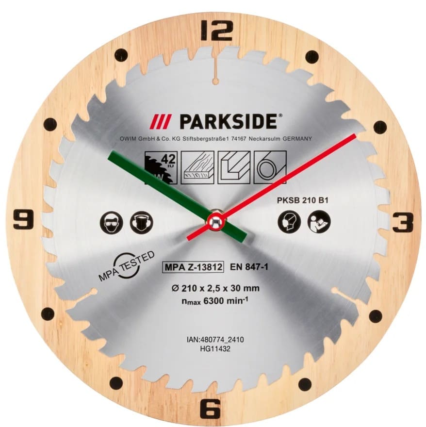 Reloj Parkside