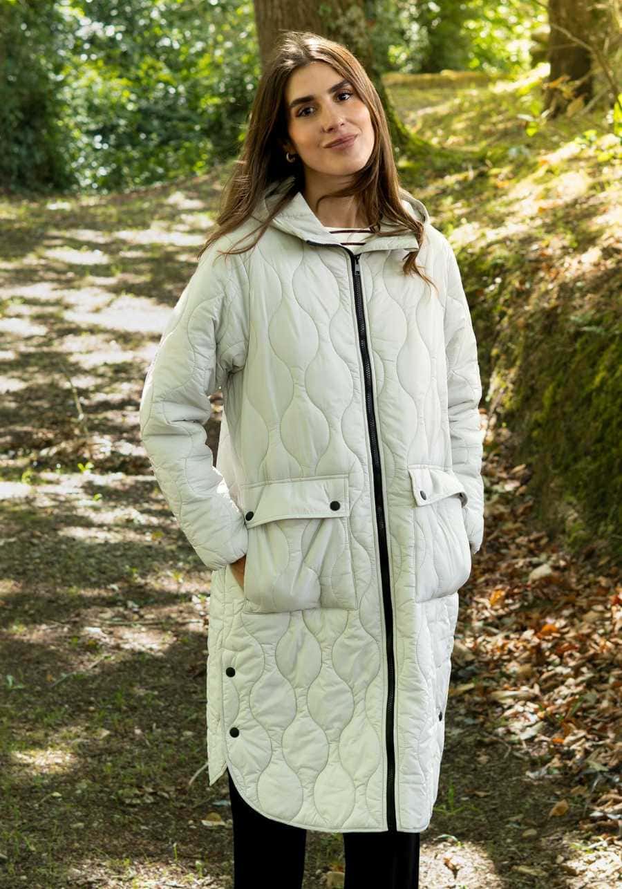 Parka larga acolchada de rombos de Mujer Colección Mery Turiel para TEX en Carrefour