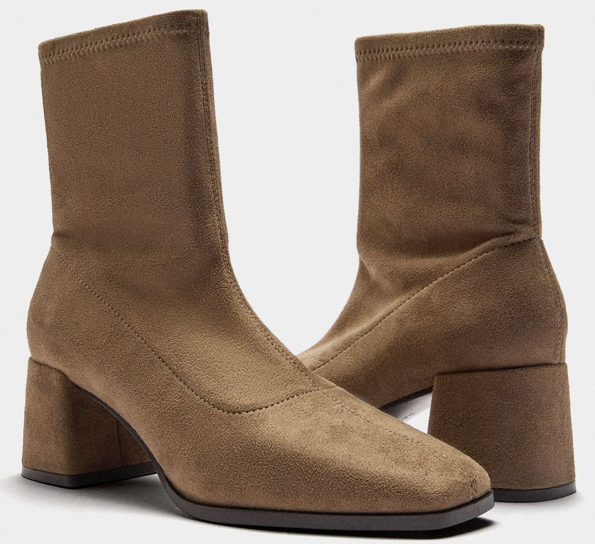 Botines efecto piel de Parfois