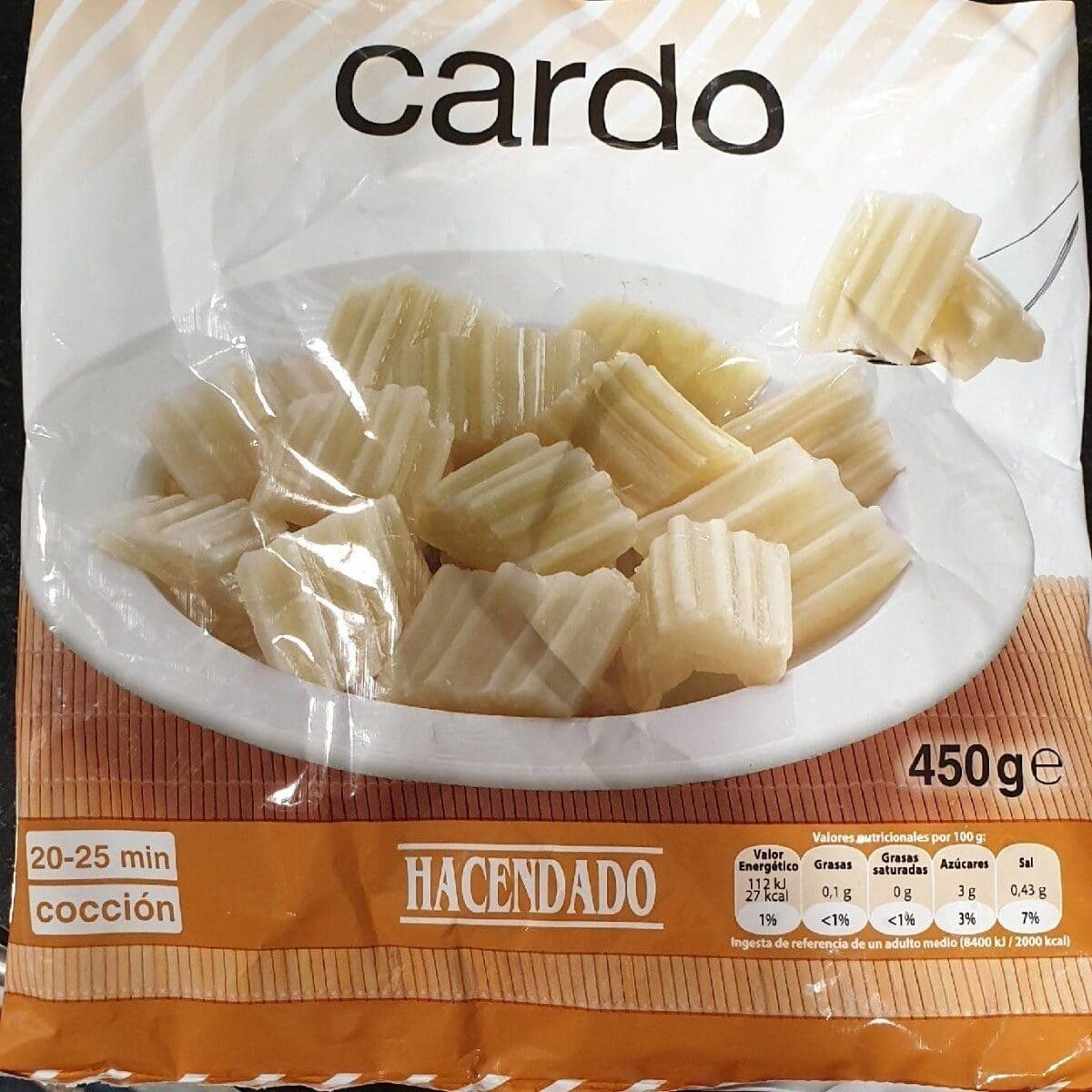 Cardo Hacendado ultracongelado