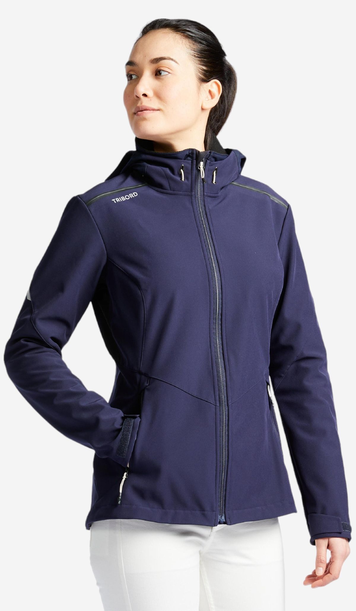 Chaqueta softshell impermeable y perlante Tribord de Decathlon