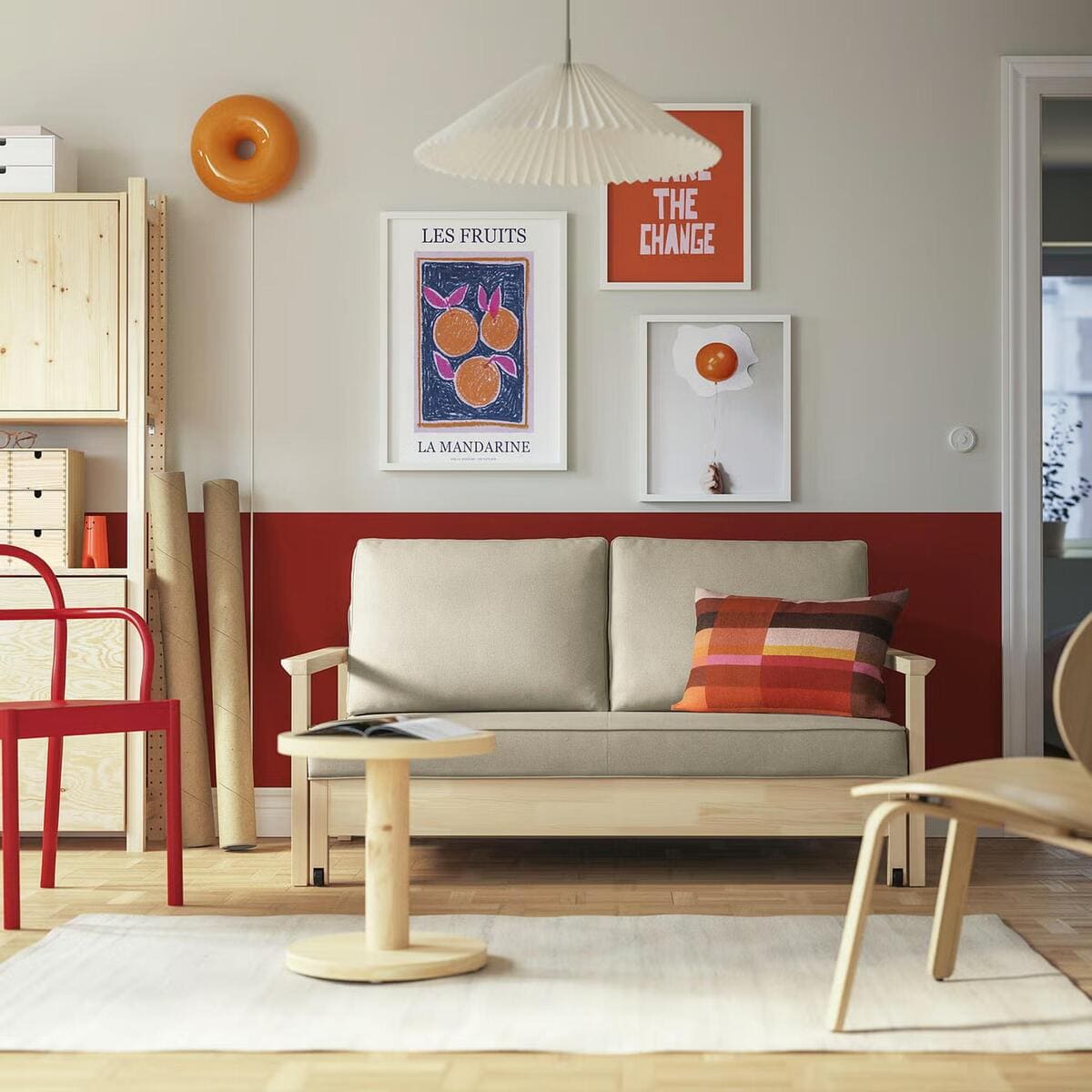 Sofá cama de 2 plazas TORNSBORG