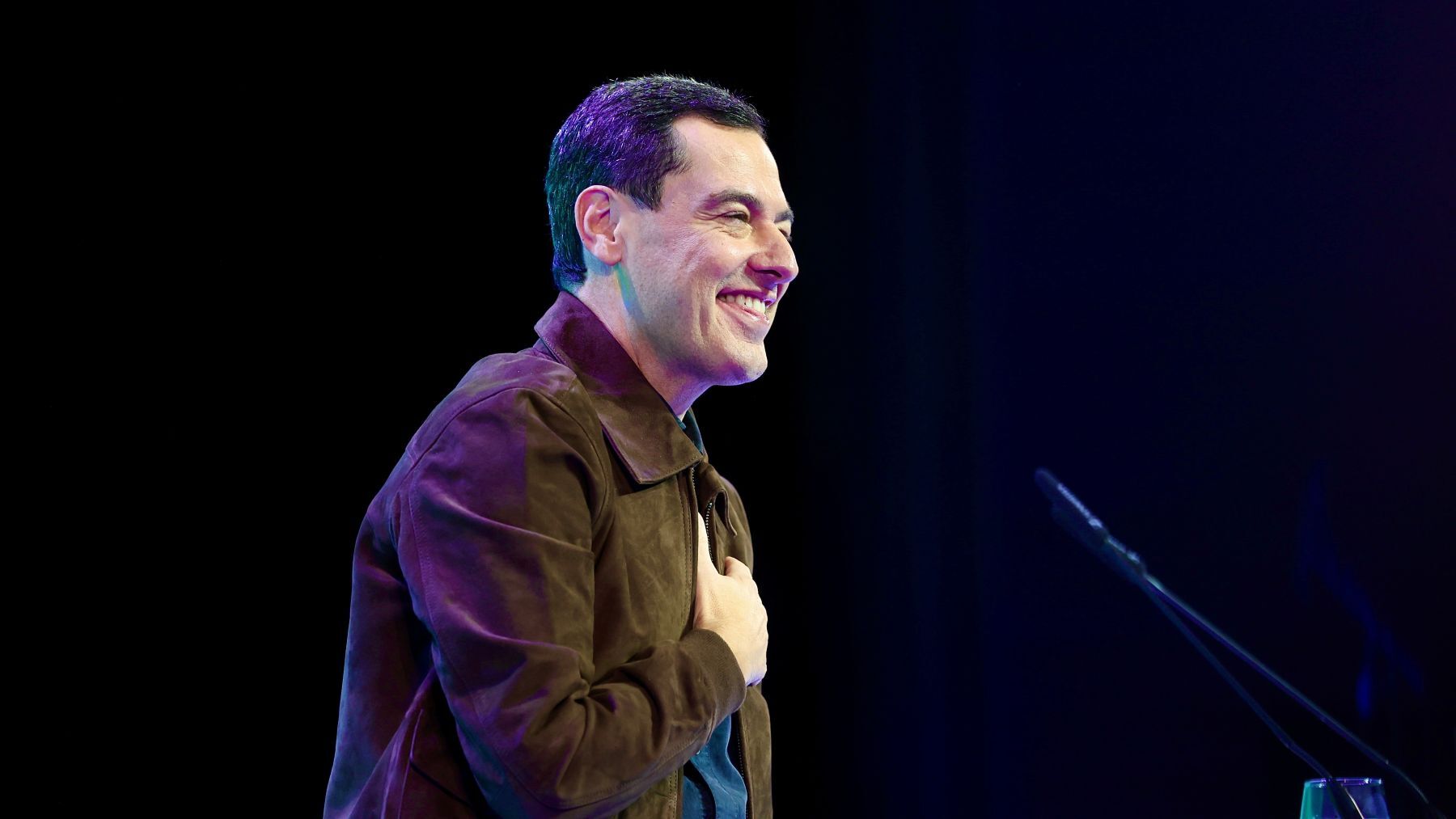 Juanma Moreno durante la presentación de su candidatura en el XVII Congreso del PP Andaluz | Samuel López para El MIRA