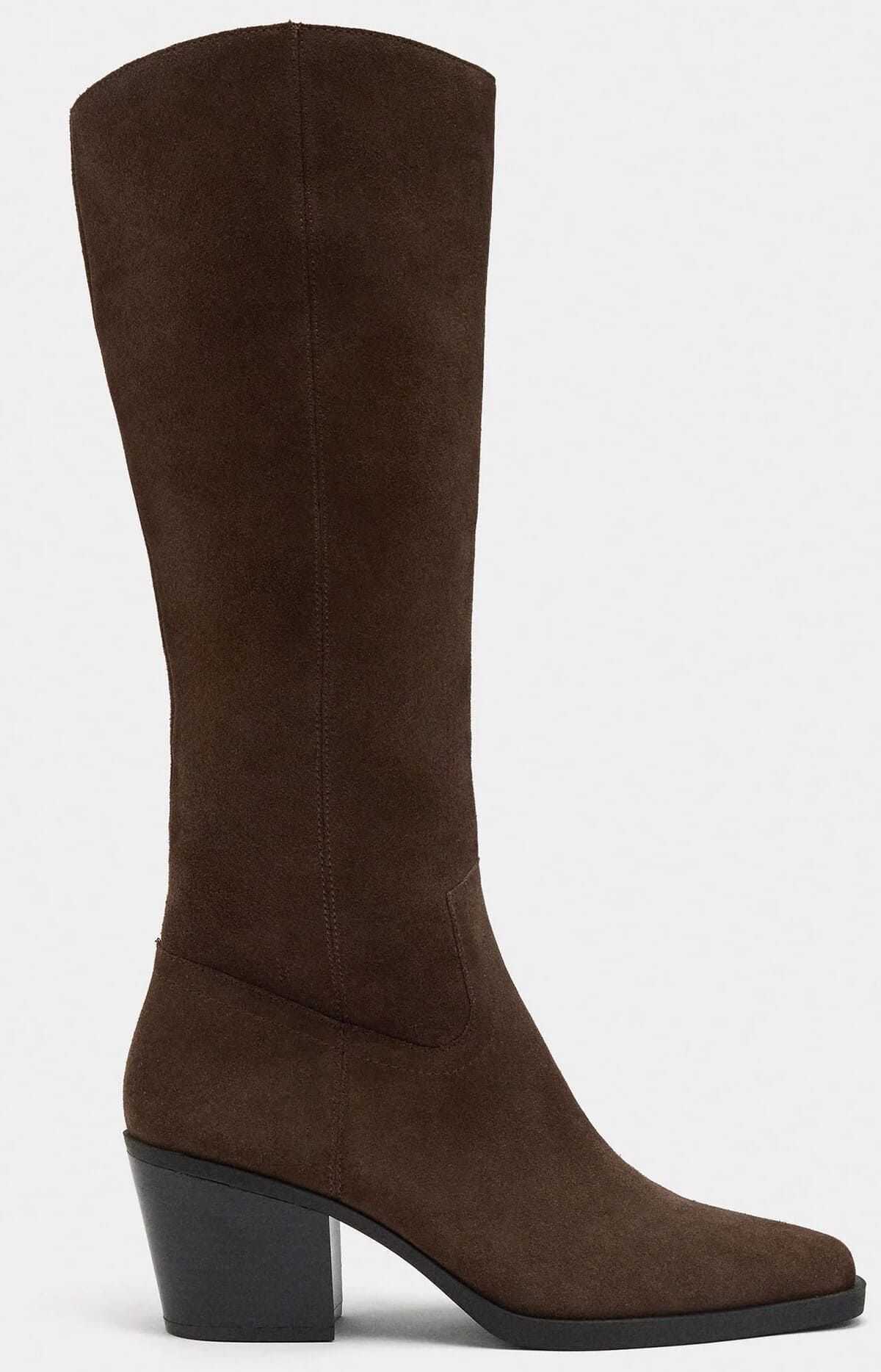 Botas de piel con caña alta