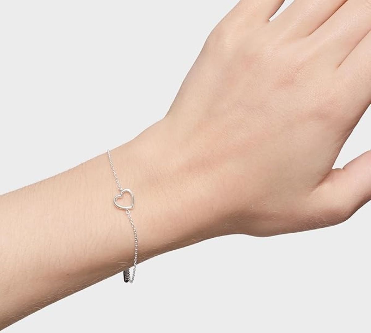 Pulsera de plata de primera ley con motivo de corazón Tous de Amazon