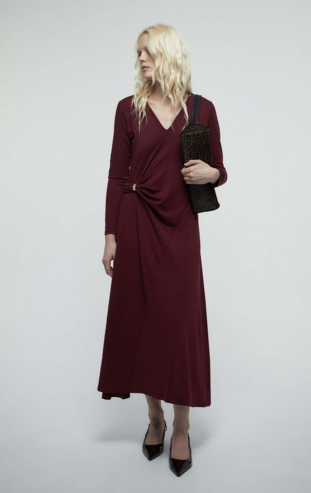 Sfera Vestido pieza drapeado en El Corte Inglés