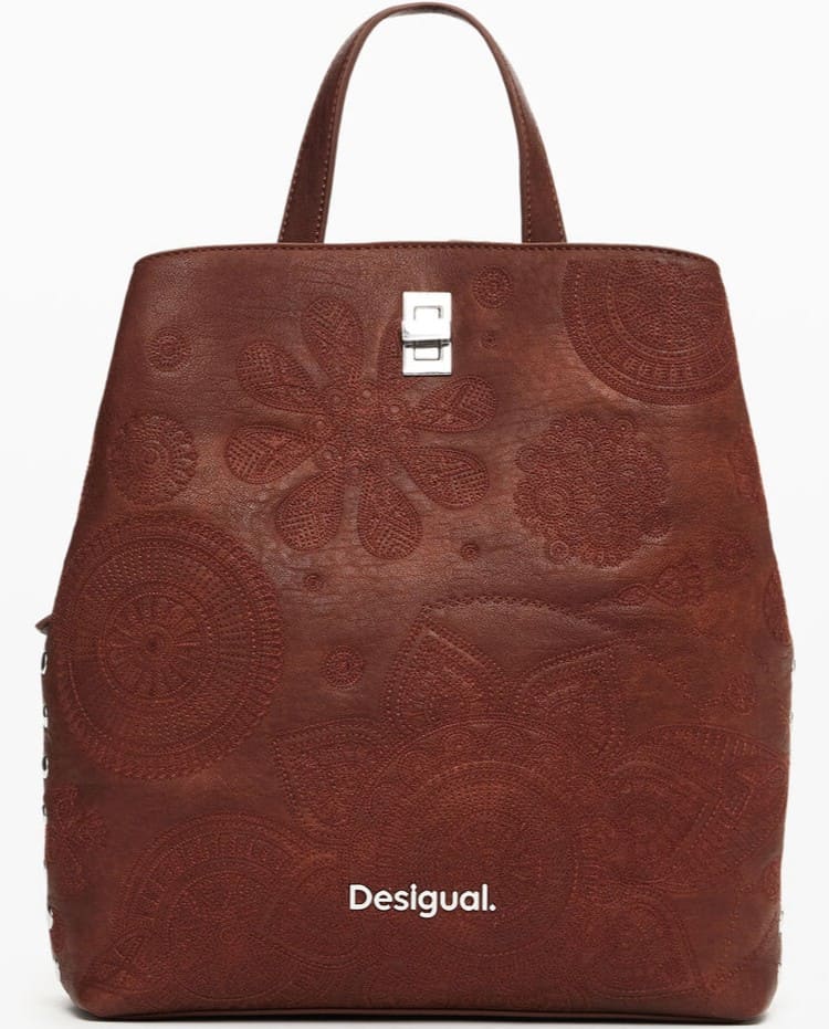 Accesorios de PU Backpack Desigual