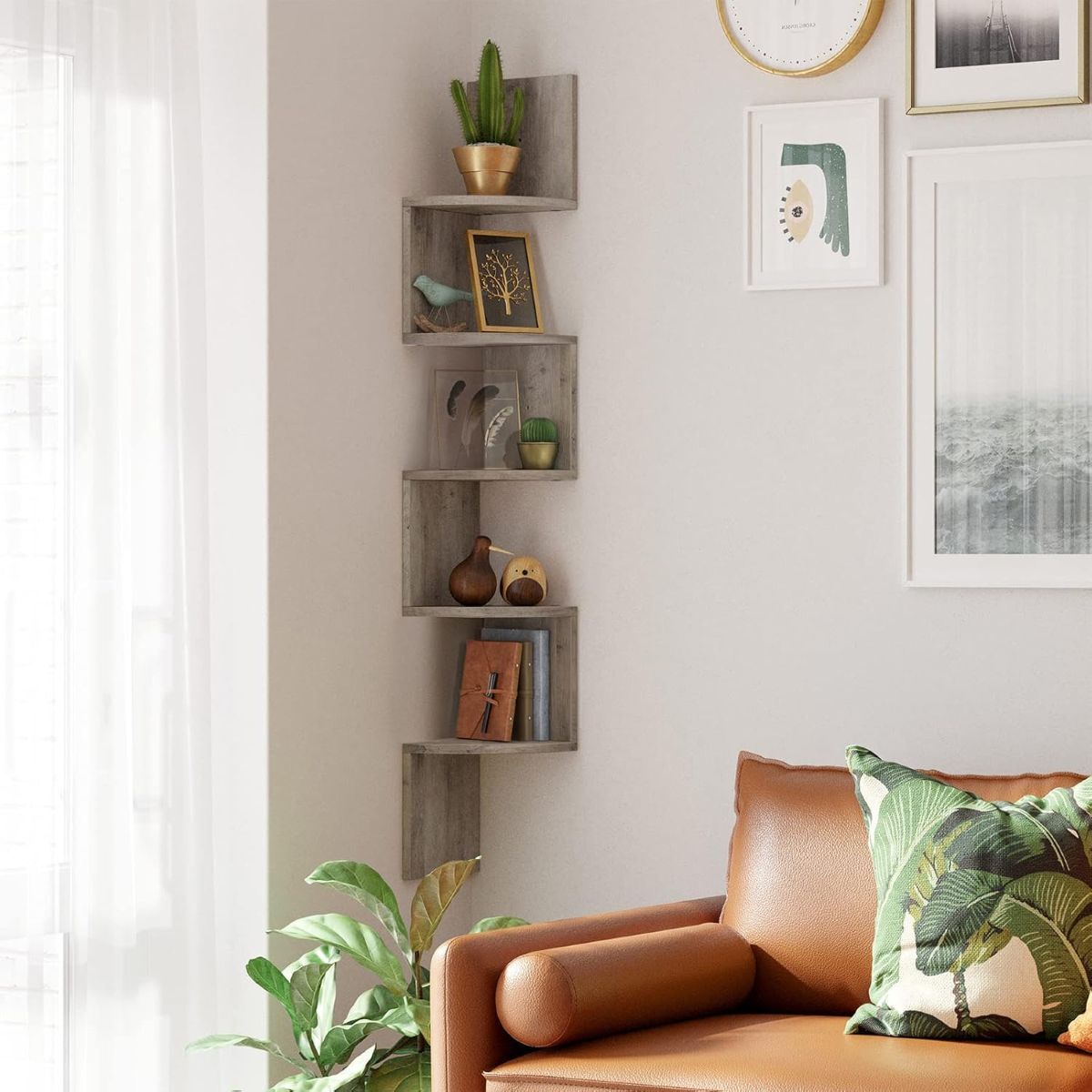 EstanterÍa esquinera de 5 niveles SONGMICS HOME de Leroy Merlin