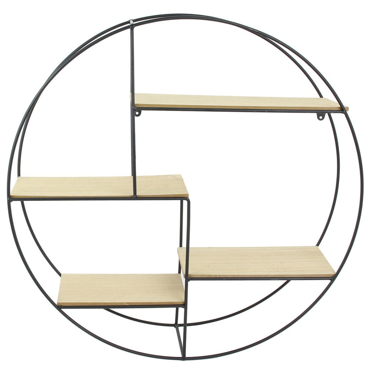 Estantería de metal madera THE HOME DECO FACTORY de Leroy Merlin