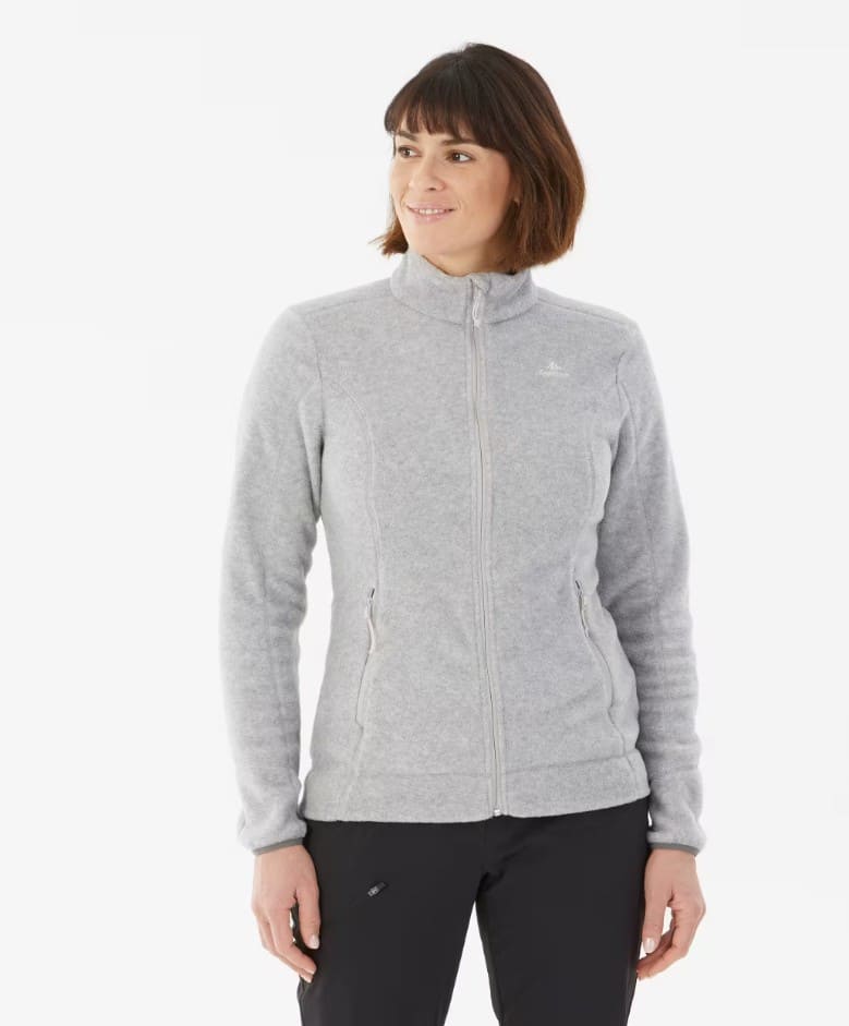 Chaqueta polar de montaña y trekking Mujer Quechua MH100 en Decathlon