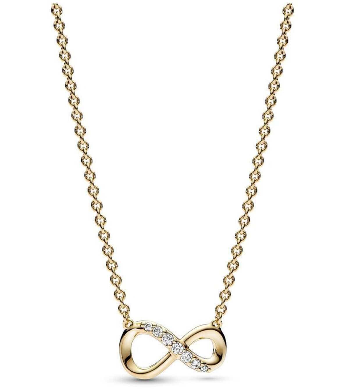 Collar infinito brillante collar círculos entrelazados en dos tonos Pandora Signature de Pandora en El Corte Inglés